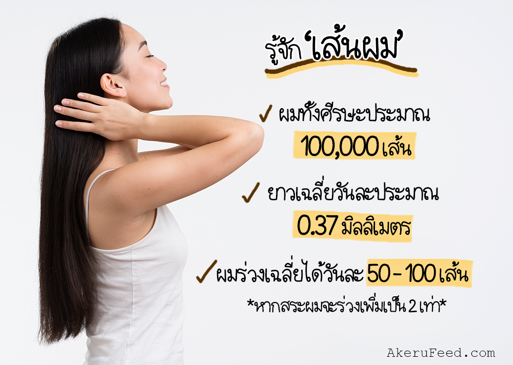 แชร์เหตุผล ทําไมผมร่วง? พร้อมวิธีช่วยให้ผมร่วงน้อยลง – Akeru