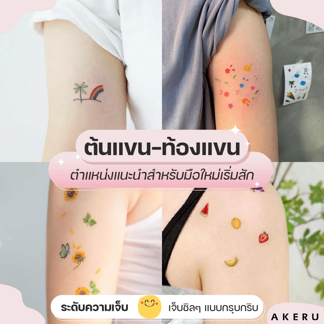 10 ตำแหน่งรอยสักยอดฮิต พร้อมระดับความเจ็บ สักตรงไหนเจ็บที่สุด!? – Akeru